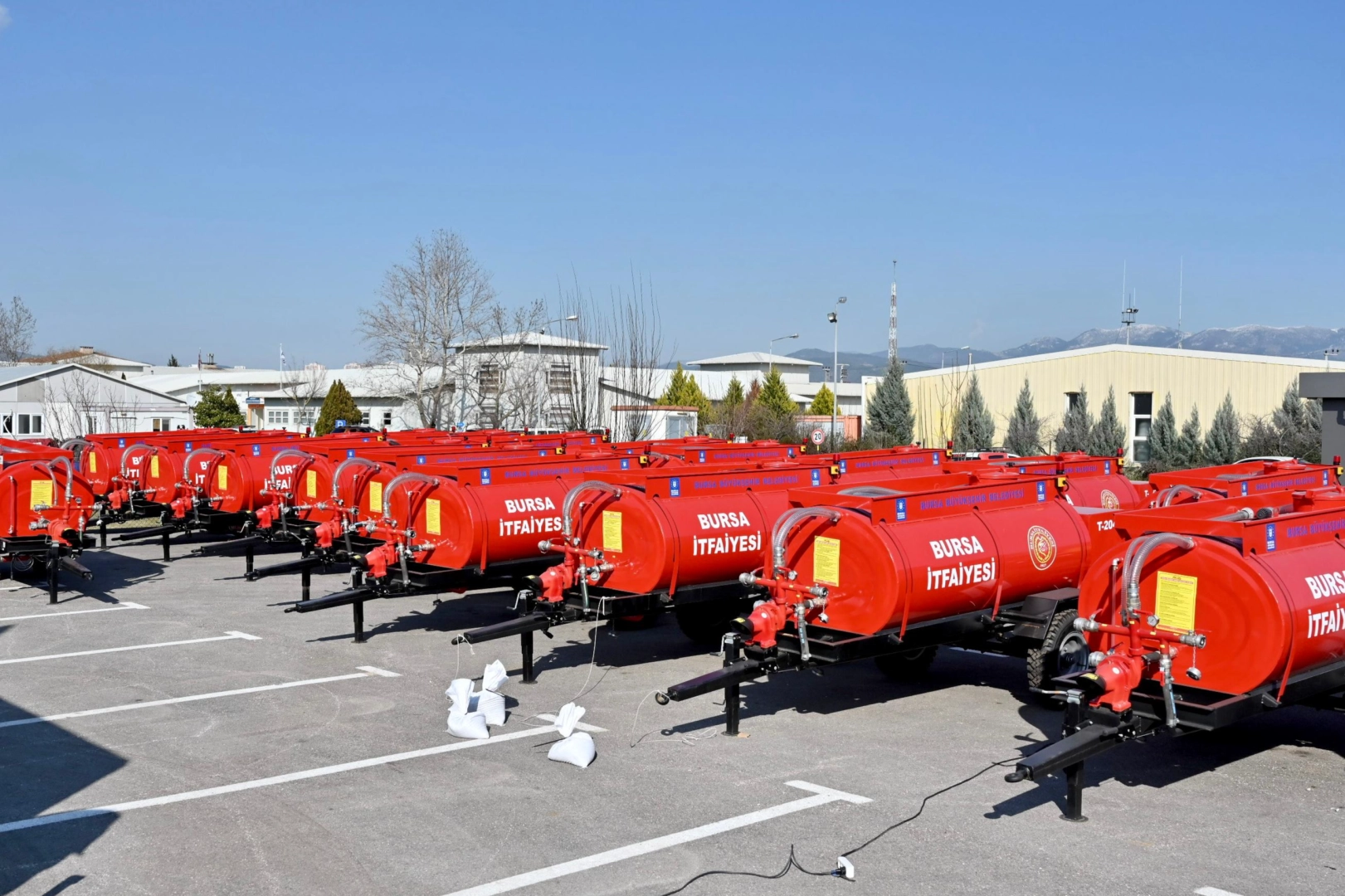 Bursa Büyükşehir'den kırsal mahallelere yangın tankeri