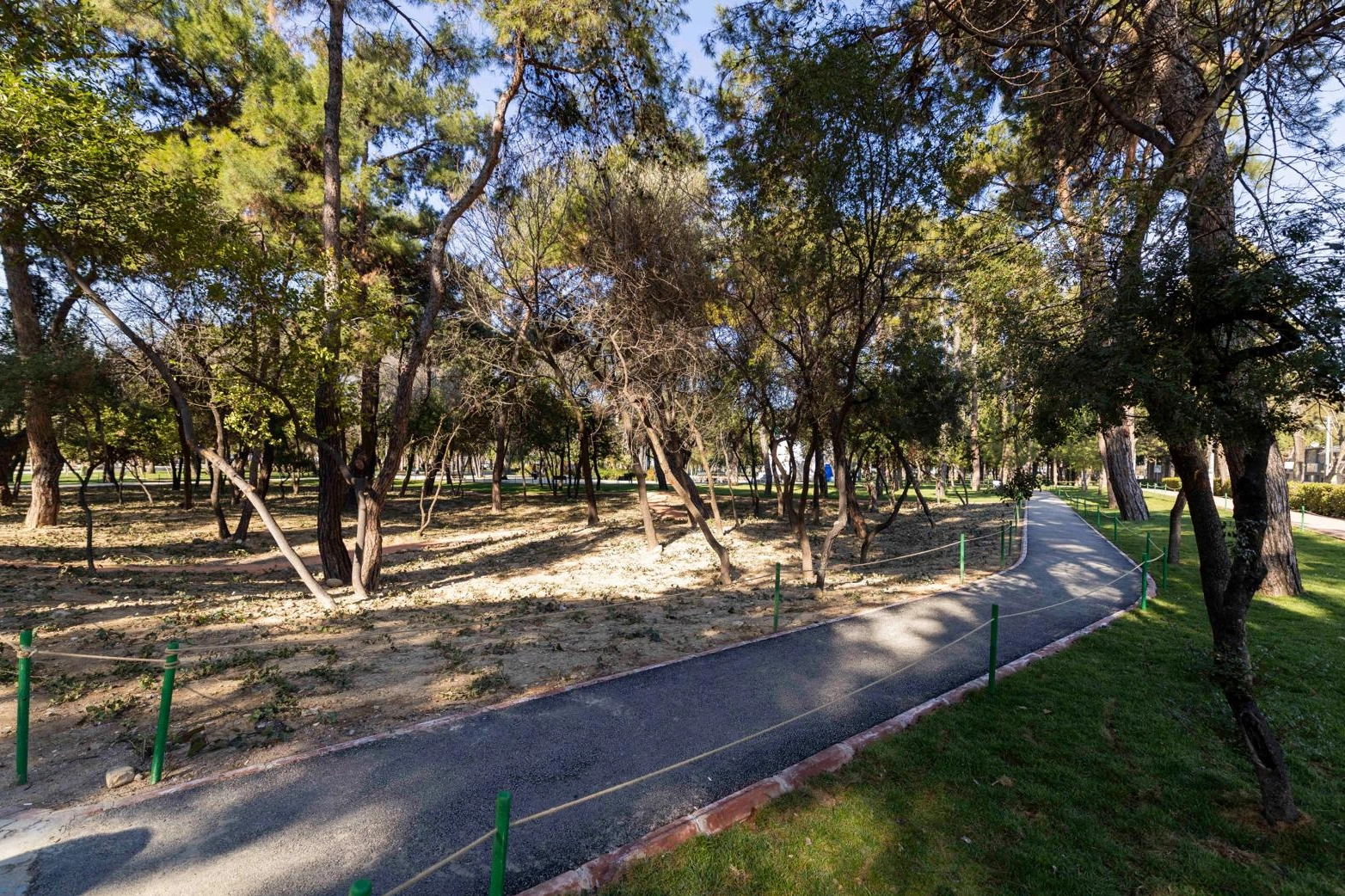 İzmir'de Hasanağa Bahçesi daha yeşil