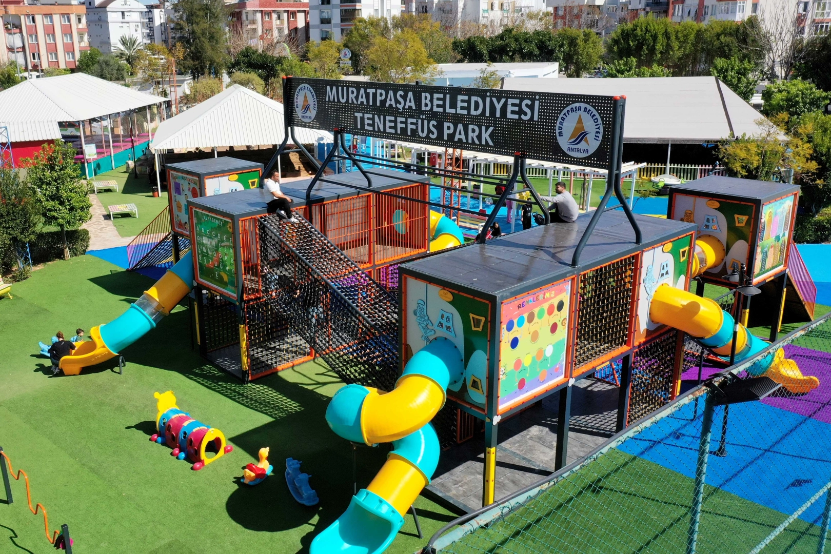 Bayramda eğlencenin adresi Teneffüs Park