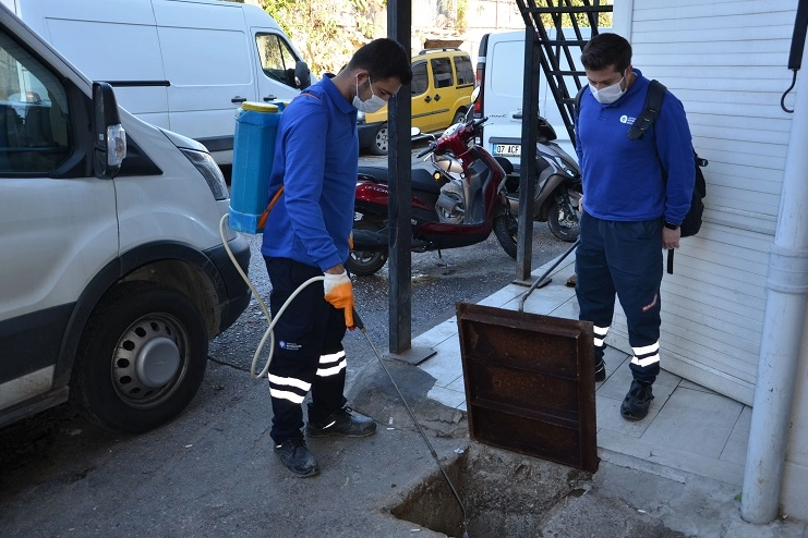 Antalya'da vektörel mücadele çalışmaları sürüyor