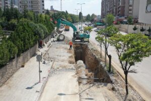 ANKARA (İGFA) - Çalışmalar kapsamında Metro Bakım İstasyonu, Gordion AVM