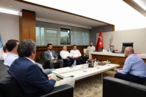 Kayseri Büyükşehir Belediye Başkanı Dr. Memduh Büyükkılıç, Vali Gökmen Çiçek