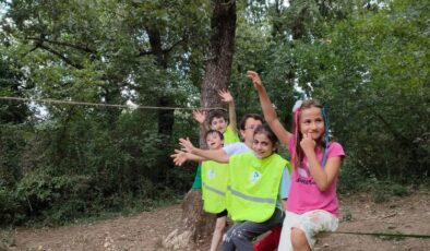 Kocaeli İzmit’te çocukları ‘Doğa’yı keşfediyor