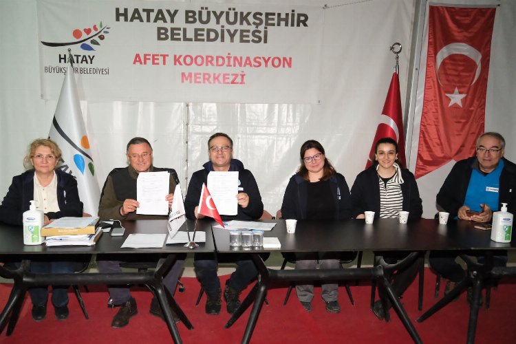 Hatay Büyükşehir Belediyesi ve Halk Sağlığı Uzmanları Derneği (HASUDER) arasında