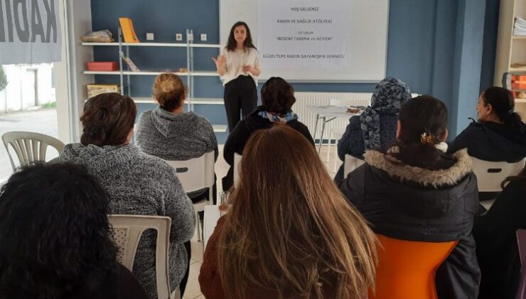 Çiğli’de Kadın ve Sağlık Atölyesi Eğitimleri sürüyor