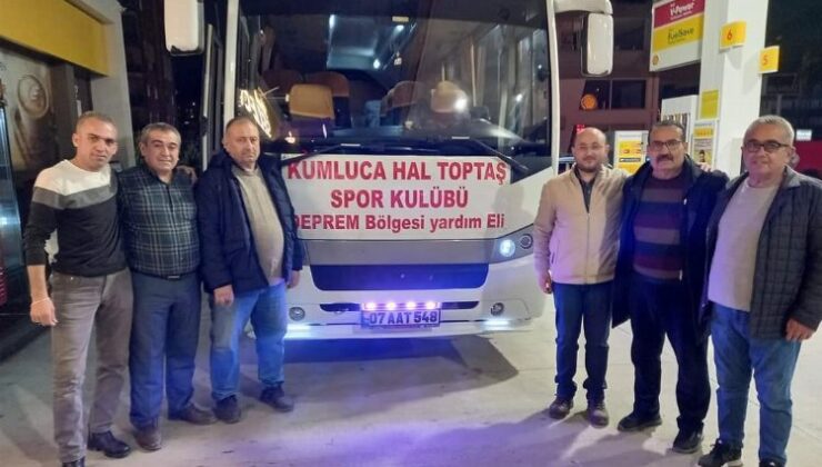 Afet bölgesine amatör spor desteği