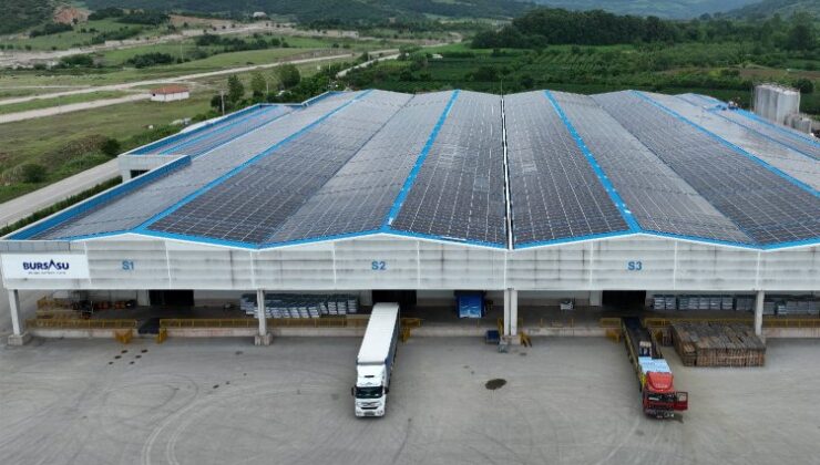 Bu tesis çifte üretim yapıyor… Bursa’da su fabrikasında elektrik üretiliyor