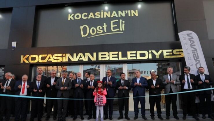 Kayseri Kocasinan’da Dost Eli Mağaza açıldı