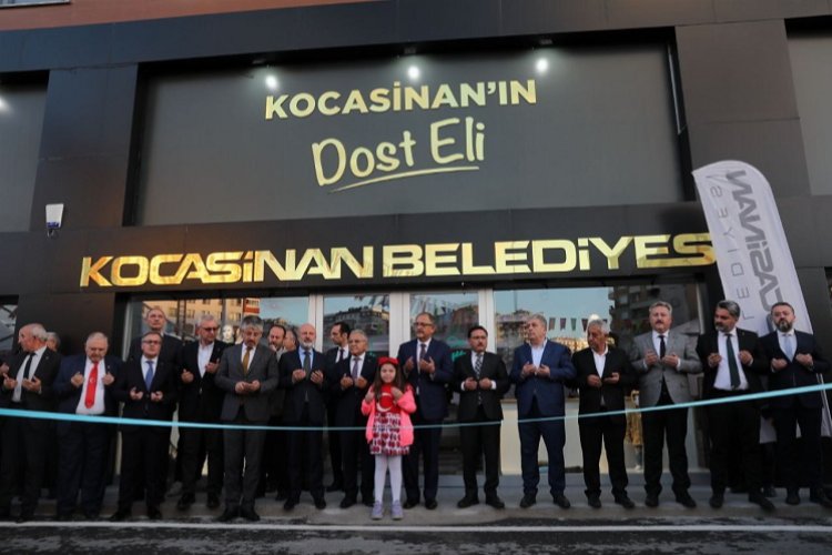 Kayseri Kocasinan Belediyesi tarafından ihtiyaç sahiplerine dev bir mağaza konforunda