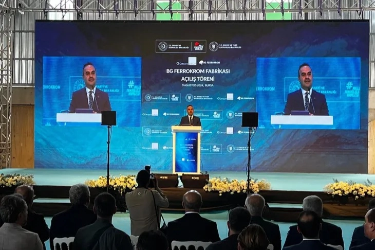 Sanayi ve Teknoloji Bakanı Mehmet Fatih Kacır, Bursa ziyareti kapsamında