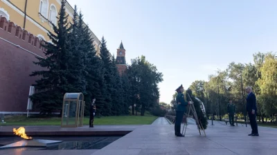 TBMM Başkanı Numan Kurtulmuş, resmi ziyaret gerçekleştirdiği Rusya’nın başkenti Moskova’da,