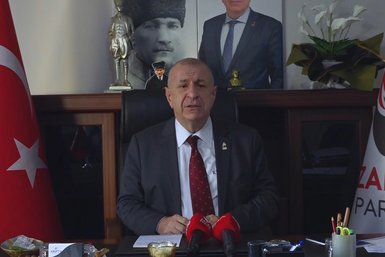 Zafer Partisi Genel Başkanı Prof. Dr. Ümit Özdağ, Mersin Mezitli’de
