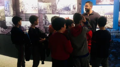 Ahmet Piriştina Kent Arşivi ve Müzesi’nde (APİKAM) çocuklar için düzenlenen