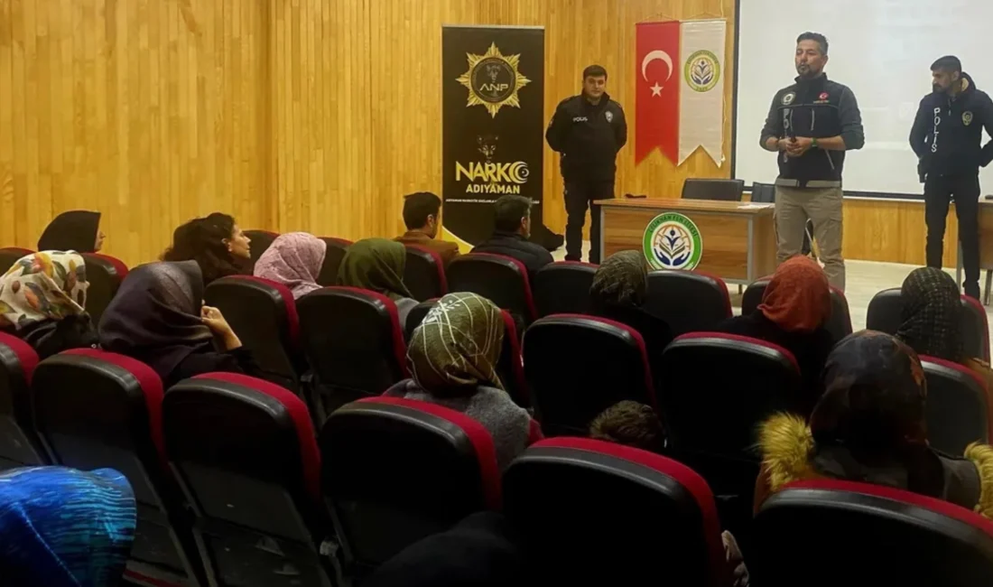 Adıyaman İl Emniyet Müdürlüğü Narkotik Suçlarla Mücadele Şube Müdürlüğü ekipleri,