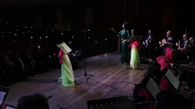 Bursa İnegöl Belediyesi Türk Sanat Müziği Korosu, düzenlenen konserde koro