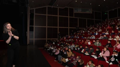 Bursa Nilüfer Belediyesi’nin Çocuklara Kitap Söyleşileri’nin son konuğu yazar Hümeyra