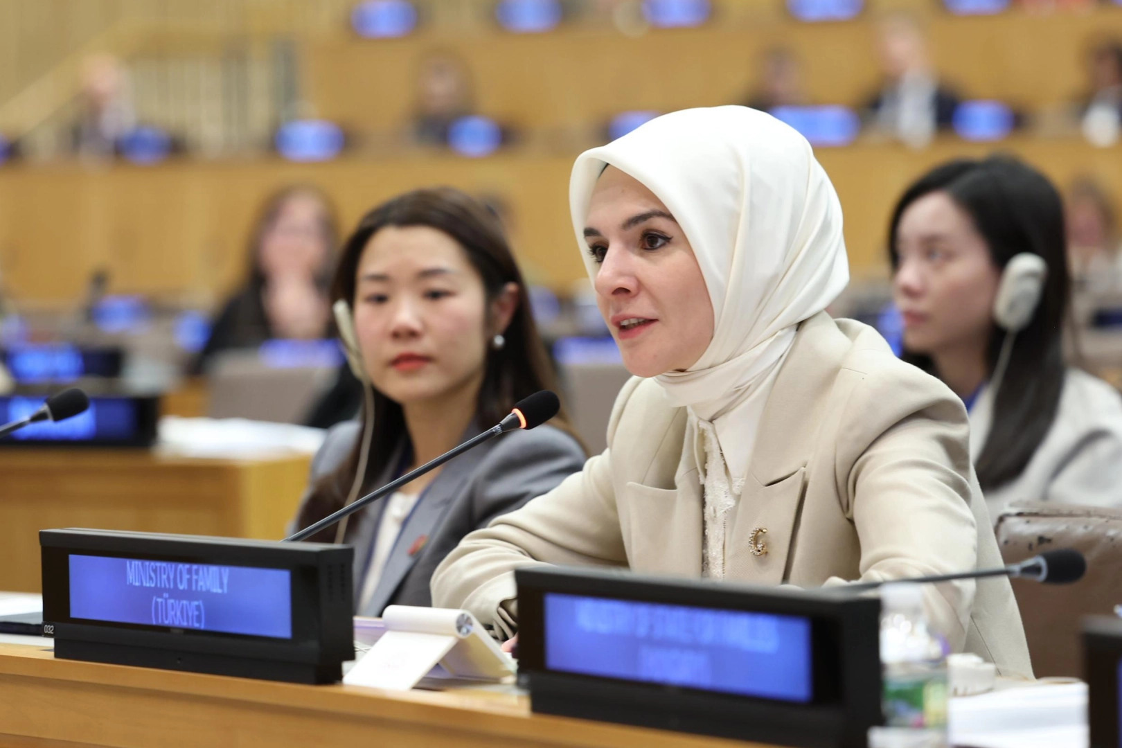Aile ve Sosyal Hizmetler Bakanı Mahinur Özdemir Göktaş, “Kadınların karar