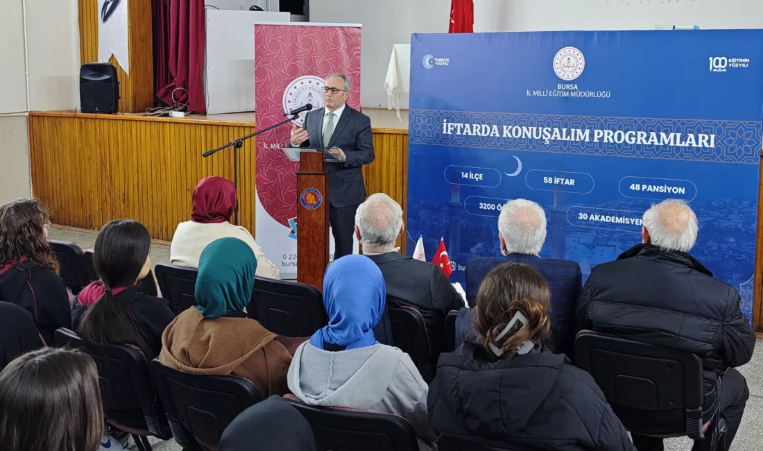 Bursa İl Millî Eğitim Müdürlüğü tarafından, Millî Eğitim Bakanlığı Destek