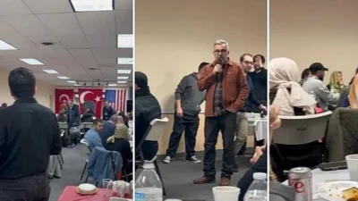 Turkish American Cultural Alliance (TACA) binasında düzenlenen Kadir Gecesi iftarına