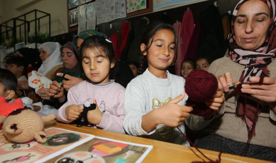 Diyarbakır’ın Ergani ilçesindeki Dallıdağ İlkokulunda MEB’in “Ailemle Eğitim Yolculuğum Projesi”