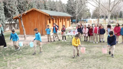 Konya Karatay Belediyesi, çocukların doğayla iç içe vakit geçirmesini sağlamak,