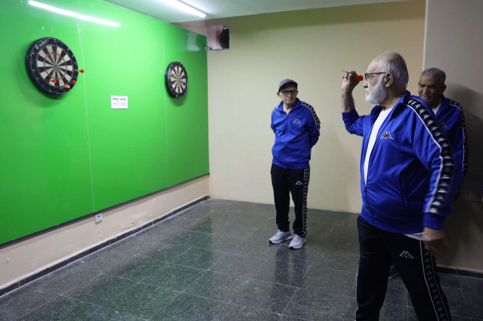 Bursa Büyükşehir Belediyesi Huzurevi sakinlerinden oluşan Bocce ve Dart takımı,