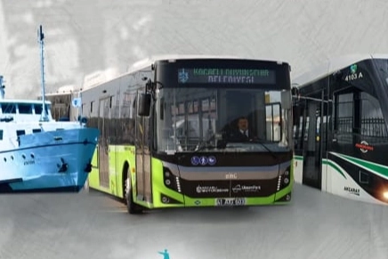 Kocaeli Büyükşehir, Ramazan Bayramı süresince otobüs, raylı sistemler ve deniz