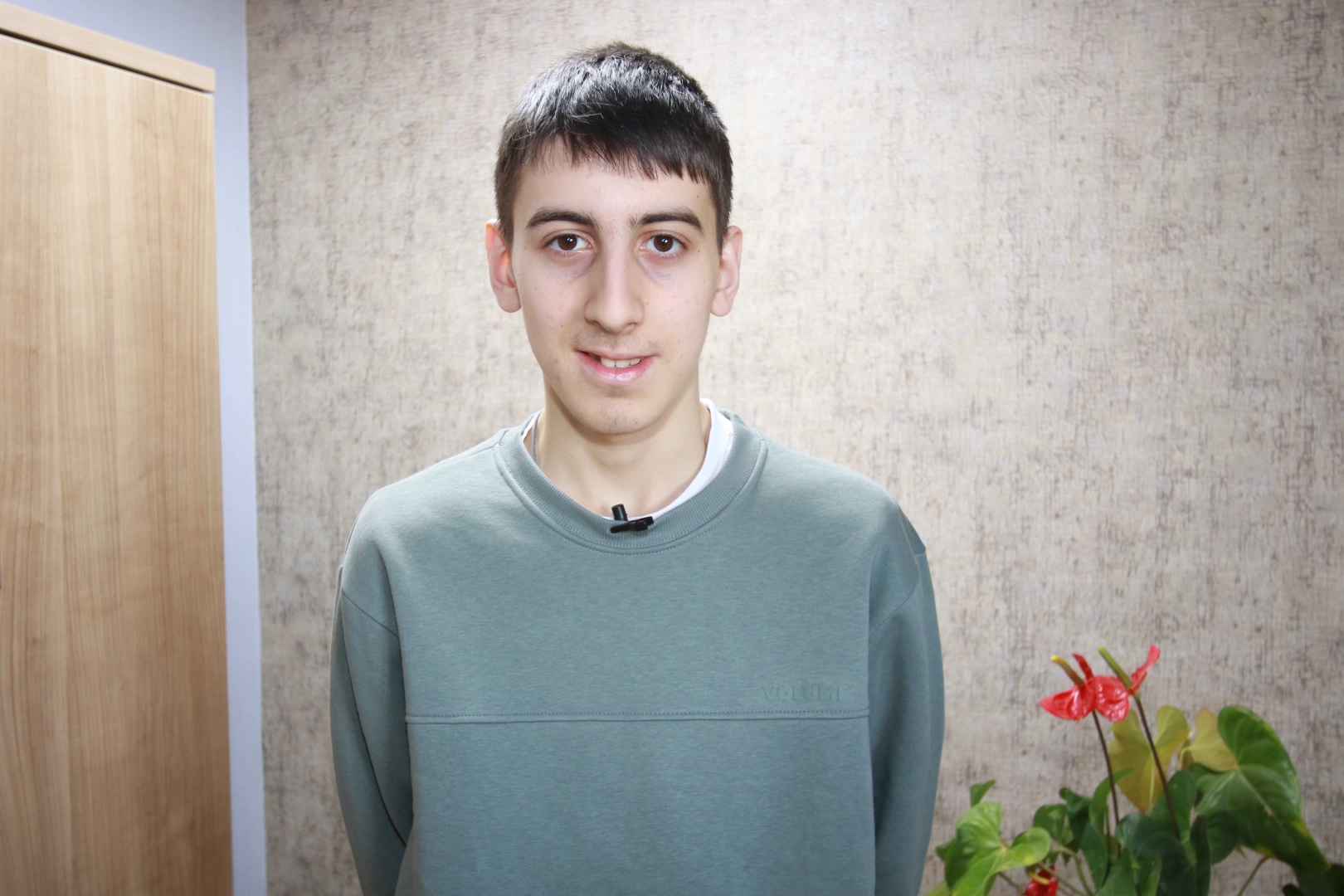 Cemil Meriç Engelsiz Yaşam Merkezi öğrencilerinden Ahmet Sayal, girdiği Engelli