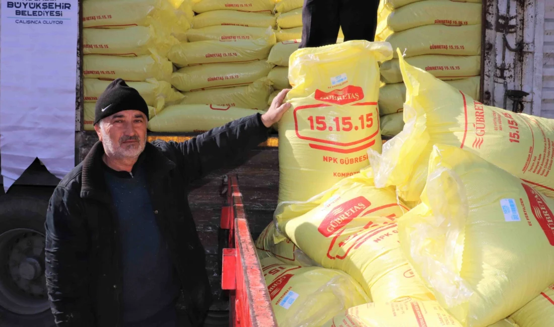 Kocaeli Büyükşehir Belediyesi, sebze yetiştiricilerine yüzde 50 hibeli 15-15-15 kompoze