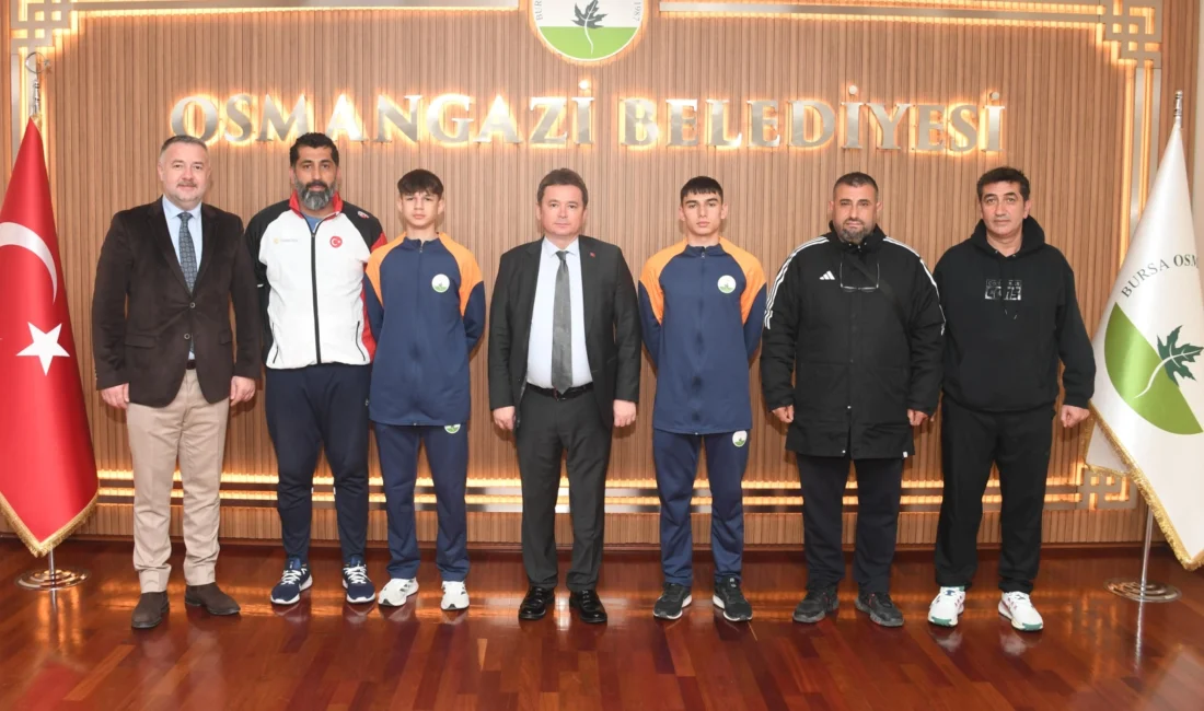 Bursa’da Osmangazi Belediye Başkanı Erkan Aydın, Sırbistan’da düzenlenecek Gymnasium U15