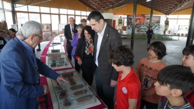 Muğla’nın Ortaca Belediyesi Çanakkale Savaş Eserleri Müzesi’ni ziyaret etti. MUĞLA