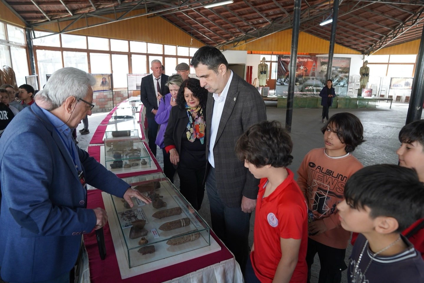 Muğla’nın Ortaca Belediyesi Çanakkale Savaş Eserleri Müzesi’ni ziyaret etti. MUĞLA