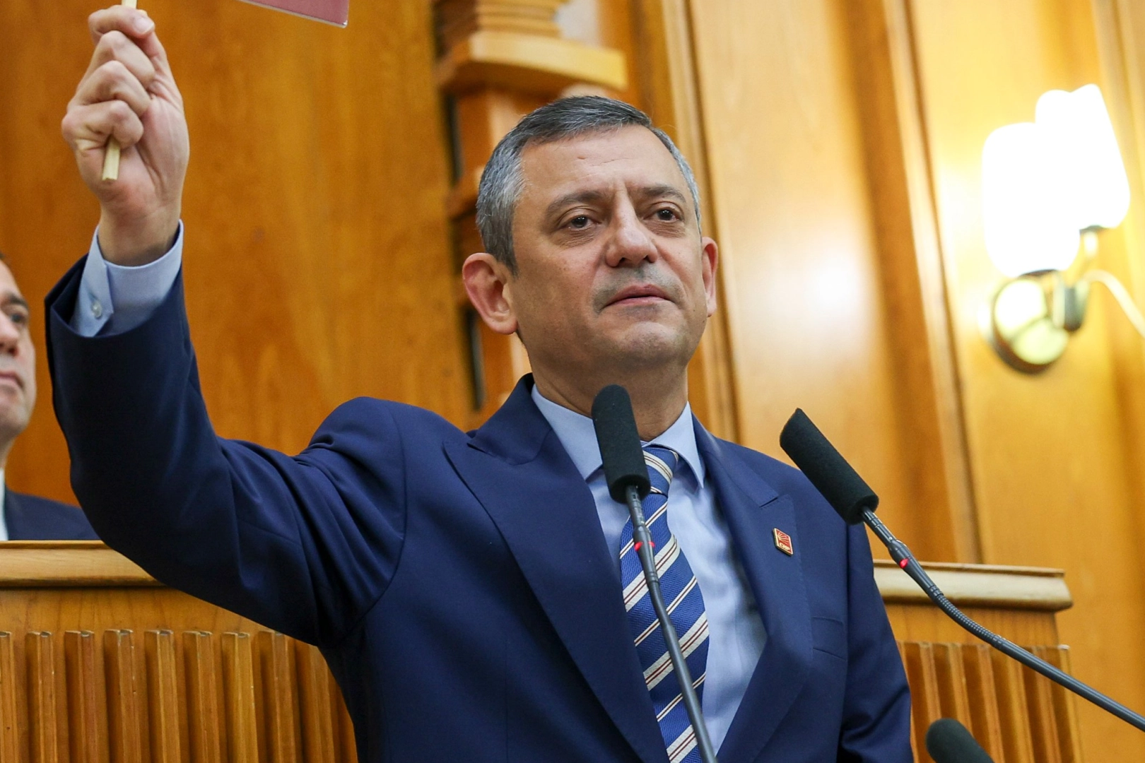 CHP Genel Başkanı Özgür Özel, partisinin grup toplantısında Siber Güvenlik