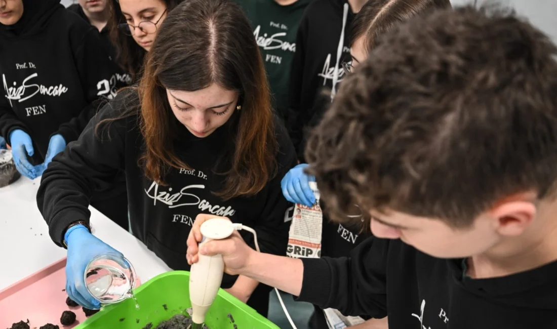 Ankara’da Prof. Dr. Aziz Sancar Fen Lisesi öğrencileri, geçen yıl