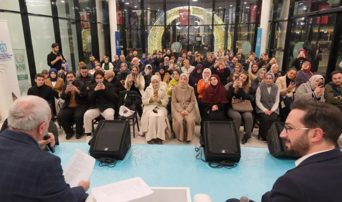 Kocaeli Büyükşehir’in “Çay-Sohbet-Muhabbet” söyleşilerine konuk olan yazar Nurullah Genç, kendisini