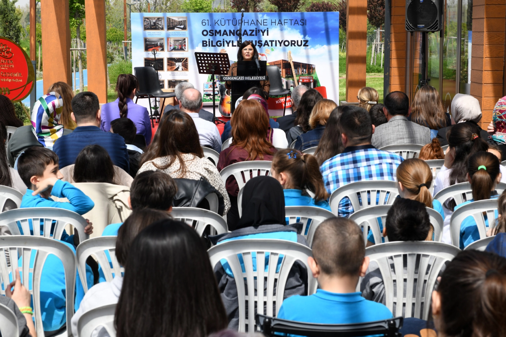 Bursa’da Osmangazi Belediyesi, ‘61. Kütüphane Haftası’ dolayısıyla kitapseverlere özel etkinlik