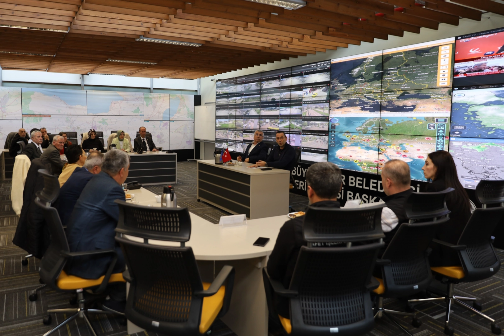 Bursa Büyükşehir Belediyesi’nin geçtiğimiz aylarda hizmete açtığı Afet Koordinasyon Merkezi