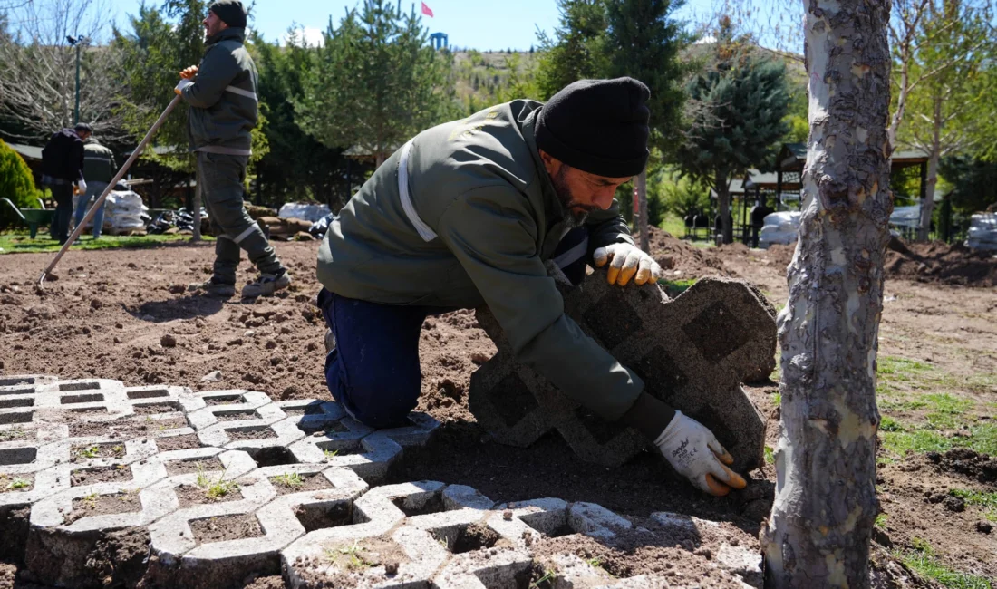 Ankara’da Keçiören Belediyesi, Kartaltepe Mesire Alanı’nda yenileme çalışması başlattı. ANKARA