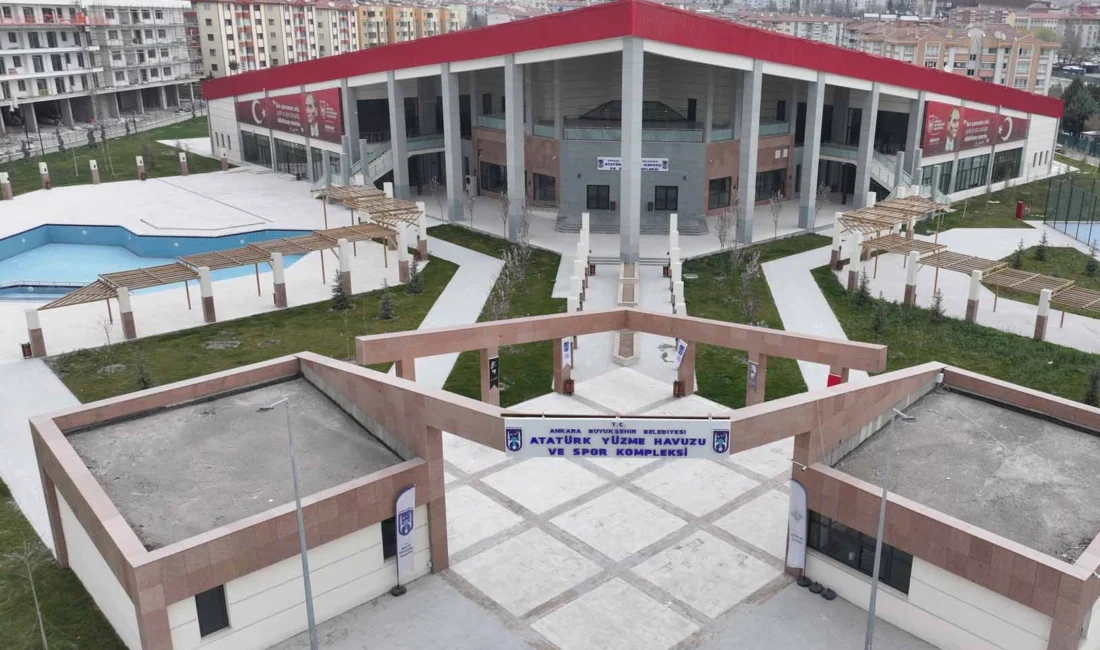 Ankara Büyükşehir Belediyesi, kaba inşaat hâlinde devraldığı ‘Sincan Fatih Yüzme