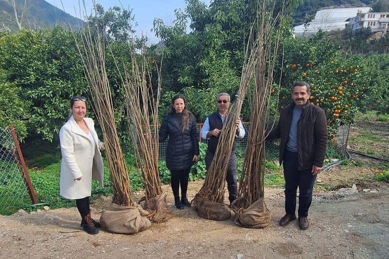 Antalya Büyükşehir Belediyesi, Alanya Uğurlu ve Bıçakçı Mahallesi’ndeki 7 üreticiye