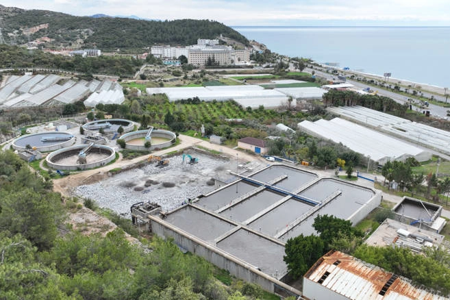 Antalya Büyükşehir Belediyesi ASAT Genel Müdürlüğü, Alanya- Konaklı Arıtma Tesisi’nde