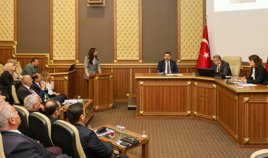 Artvin’de “Bağımlılıkla Mücadele İl Koordinasyon Kurulu” toplantısı yapıldı Bayram SARAYOĞLU