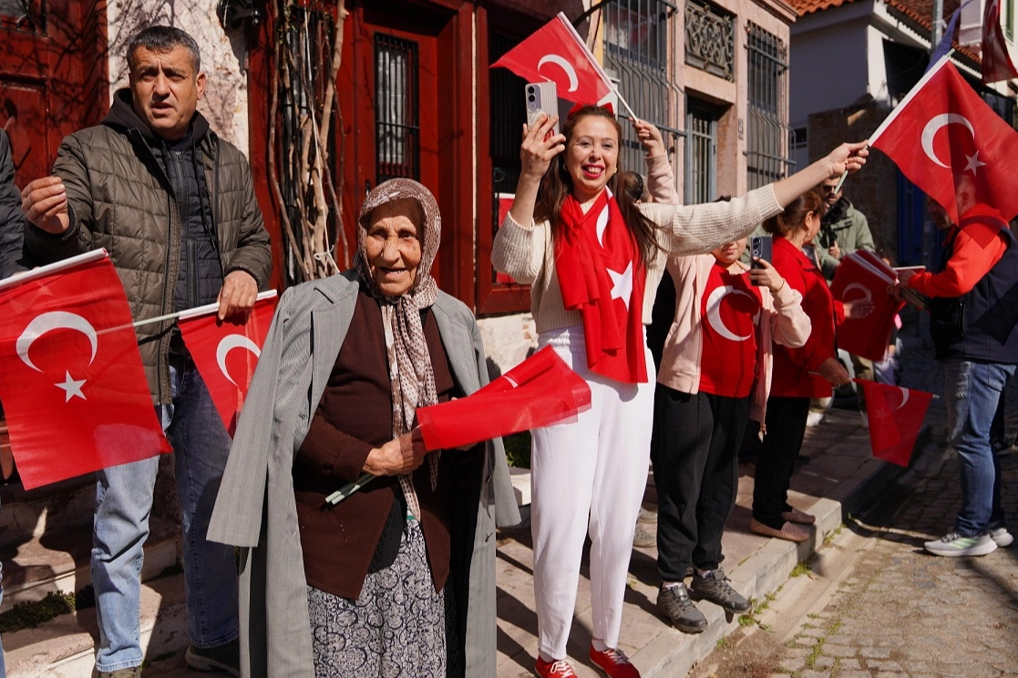 Türkiye Cumhuriyeti’nin kurucusu Gazi Mustafa Kemal Atatürk’ün Ayvalık’a gelişinin 91’inci