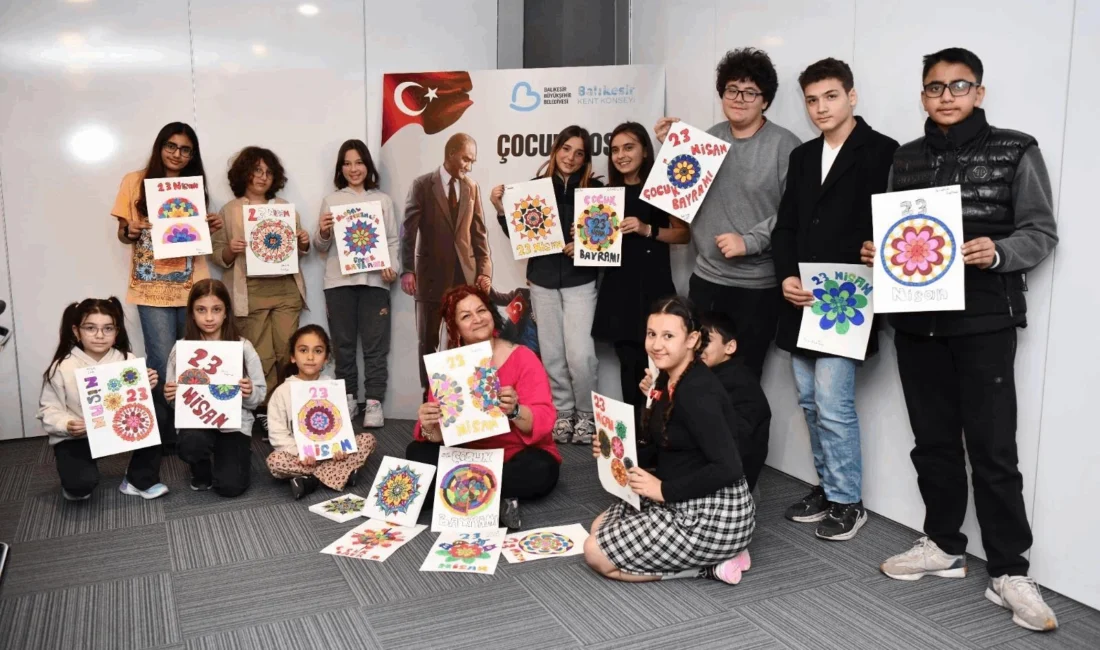 Balıkesir Büyükşehir Belediyesi öncülüğünde Balıkesir Kent Konseyi Çocuk Meclisi organizasyonuyla