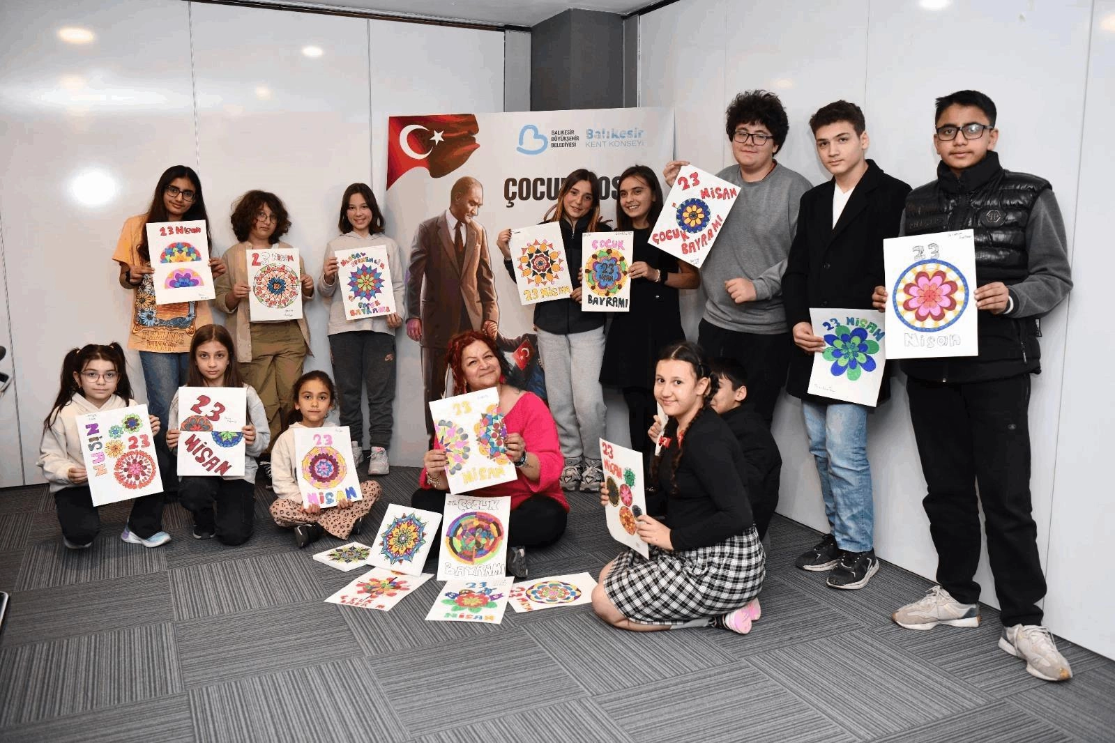 Balıkesir Büyükşehir Belediyesi öncülüğünde Balıkesir Kent Konseyi Çocuk Meclisi organizasyonuyla