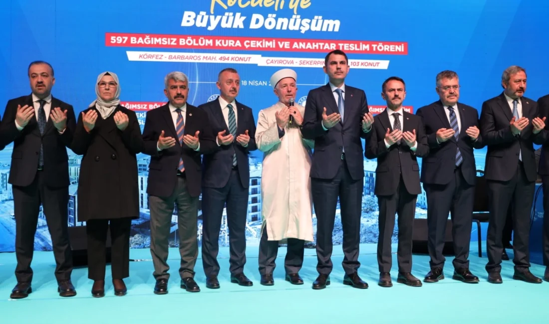 Çevre, Şehircilik ve İklim Değişikliği Bakanı Murat Kurum, Kocaeli’ne gelerek