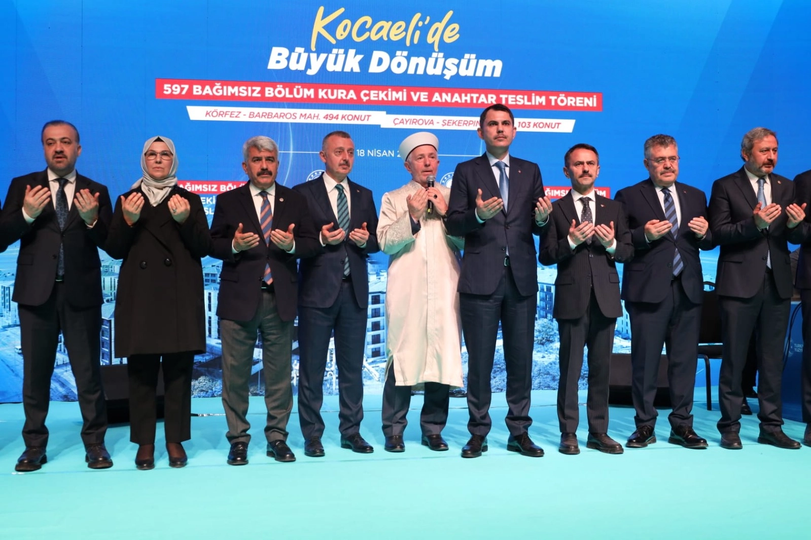 Çevre, Şehircilik ve İklim Değişikliği Bakanı Murat Kurum, Kocaeli’ne gelerek