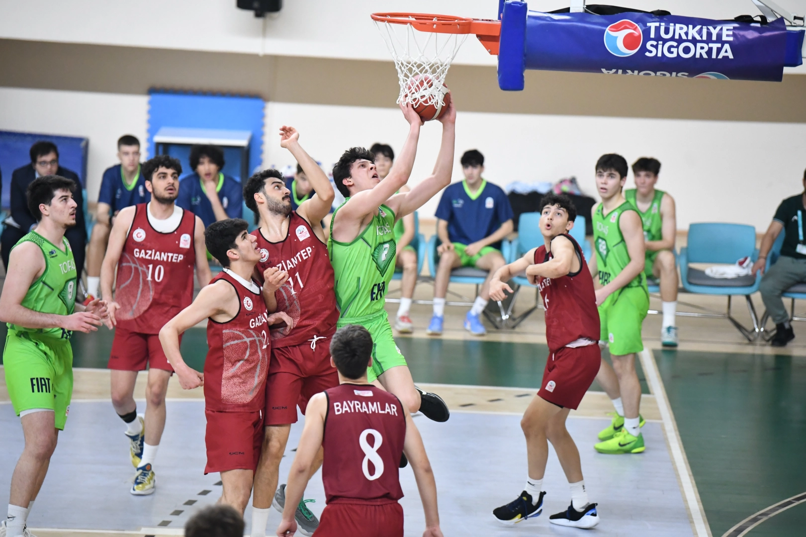 TOFAŞ BGL Takımı, Basketbol Gençler Ligi Final Grubu 16. hafta