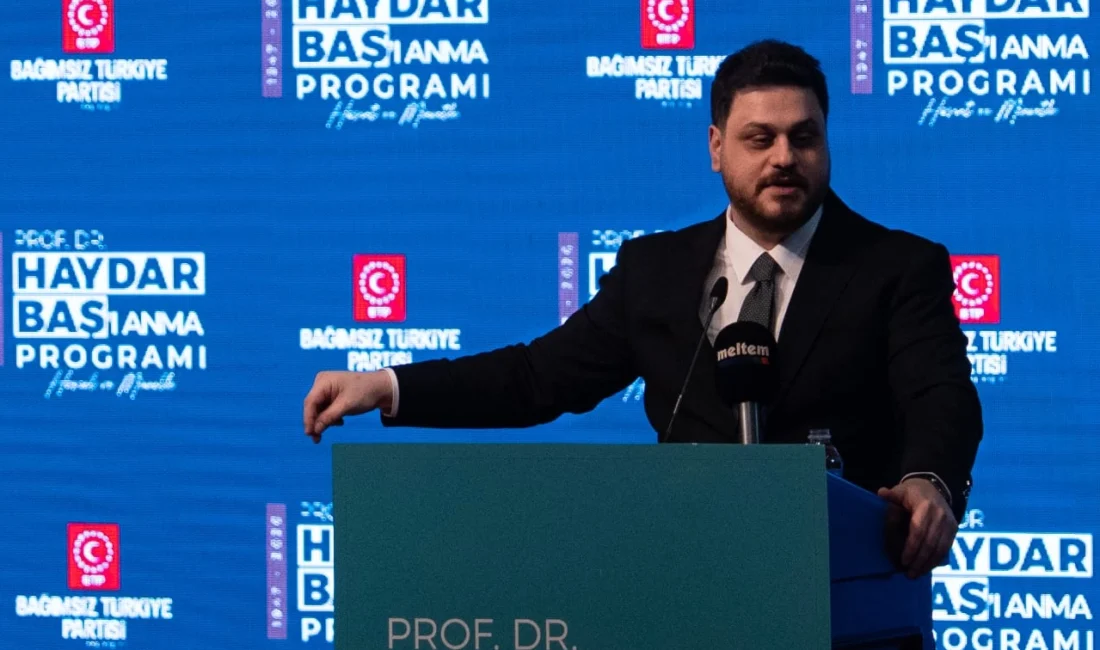 Bağımsız Türkiye Partisi (BTP) kurucu lideri Prof. Dr. Haydar Baş’ı