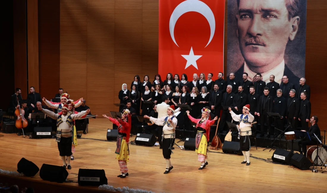 Bursa Büyükşehir Belediyesi Orkestra Şube Müdürlüğü tarafından düzenlenen Türk Halk